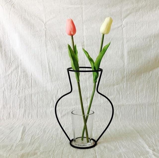 Retro Iron Vase