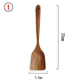 Natural Wood Tableware Set