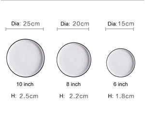 Minimalist Dinning Plates