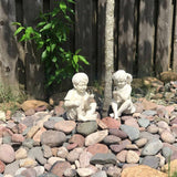 Kid With Fireflies Garden LED Lights